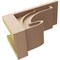 Ekena Millwork 7"W x 14"D x 7"H Wide Alma Rough Cedar Woodgrain TimberThane Corbel, Primed Tan CORUR07X14X07ALMRCPR - alternate 6